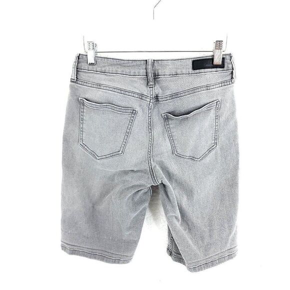 Calvin Klein Jeans Gray City‎ Short Size 2 Mid Rise Denim Shorts 28/9.5 - Picture 4 of 10